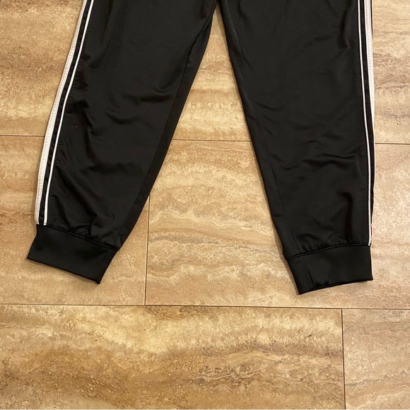 Mens Highlands Stretch Jogger Pants Size XL Black With Side White Striped - Picture 6 of 10